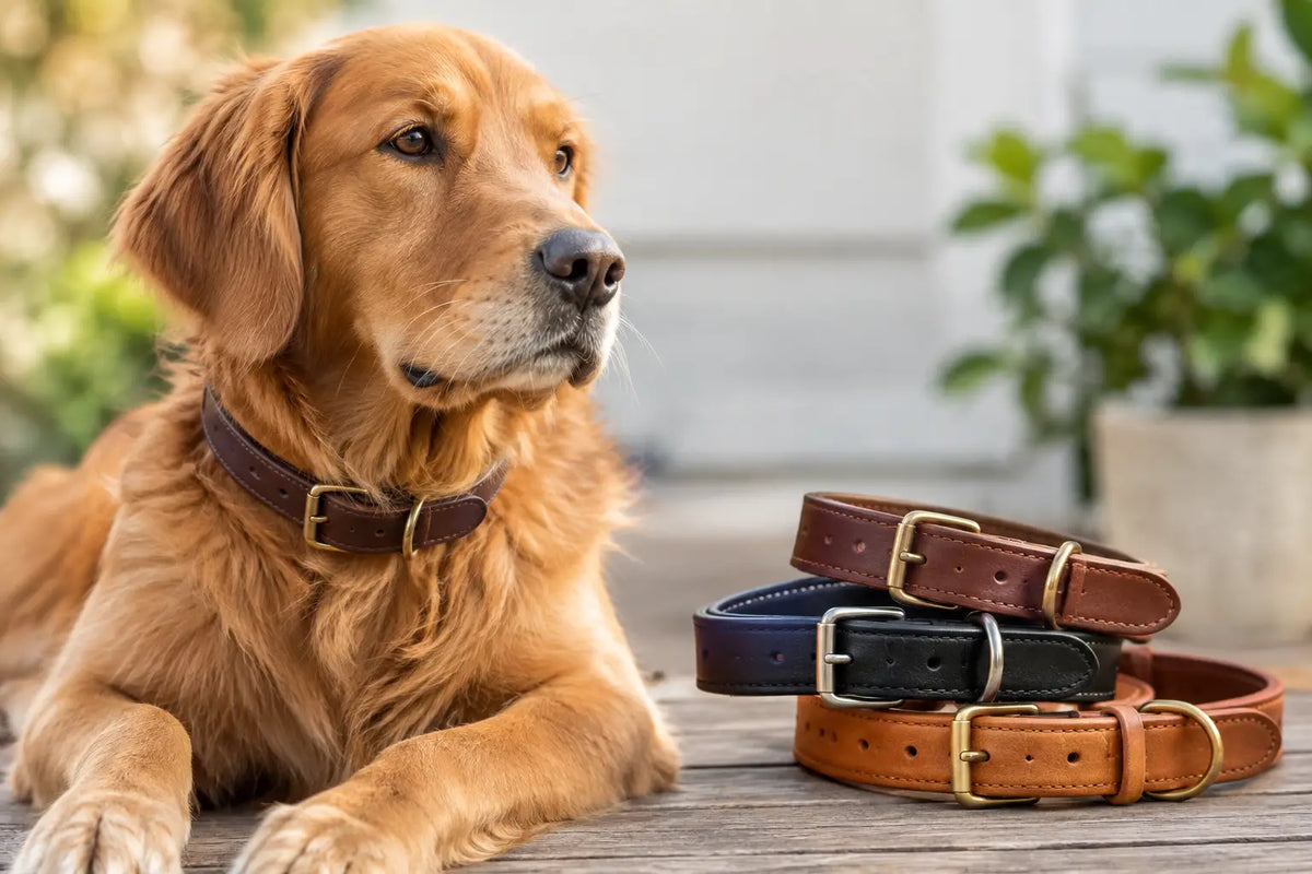 How to Choose a Leather Dog Collar That Lasts