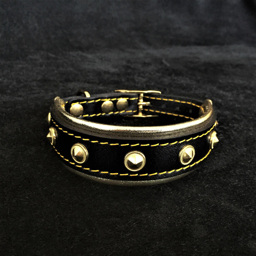 Handcrafted Leather Dog Collar – Maxi Style
