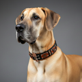 Hunter Dog Collar – Brown Leather