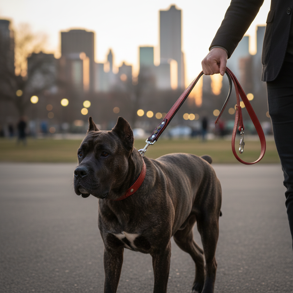 Balteus Red Leash – Lifestyle
