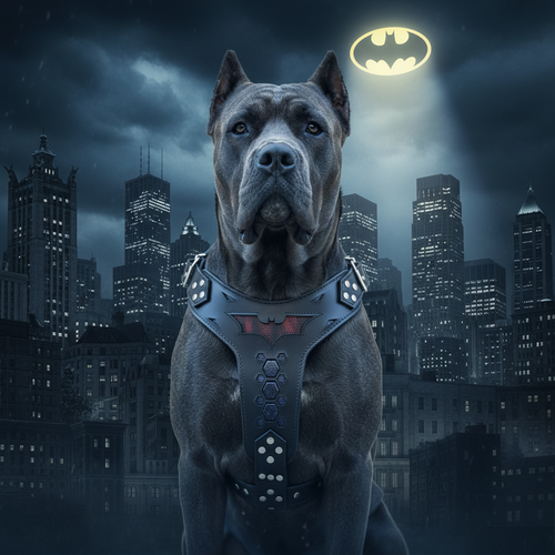 Batdog Harness - Gotham Bat Signal 1