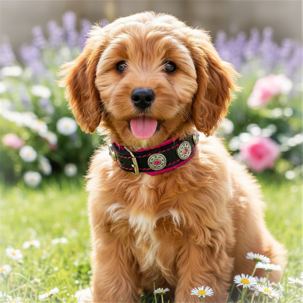 Bijou Puppy Collar Lifestyle