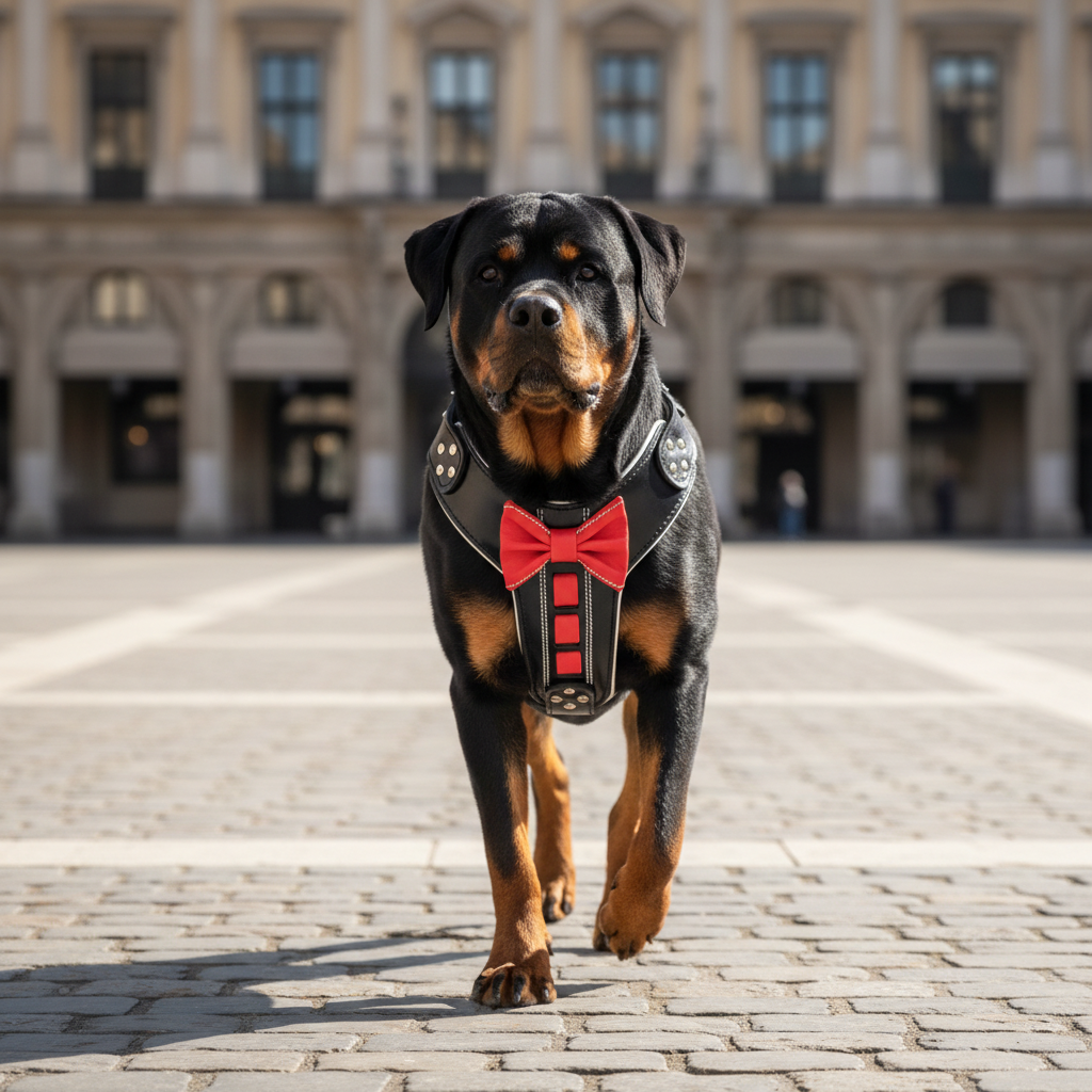 Bowtie Black Harness Hero