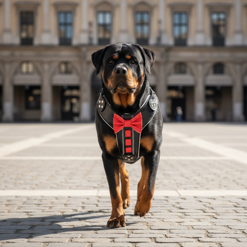 Bowtie Black Harness Hero