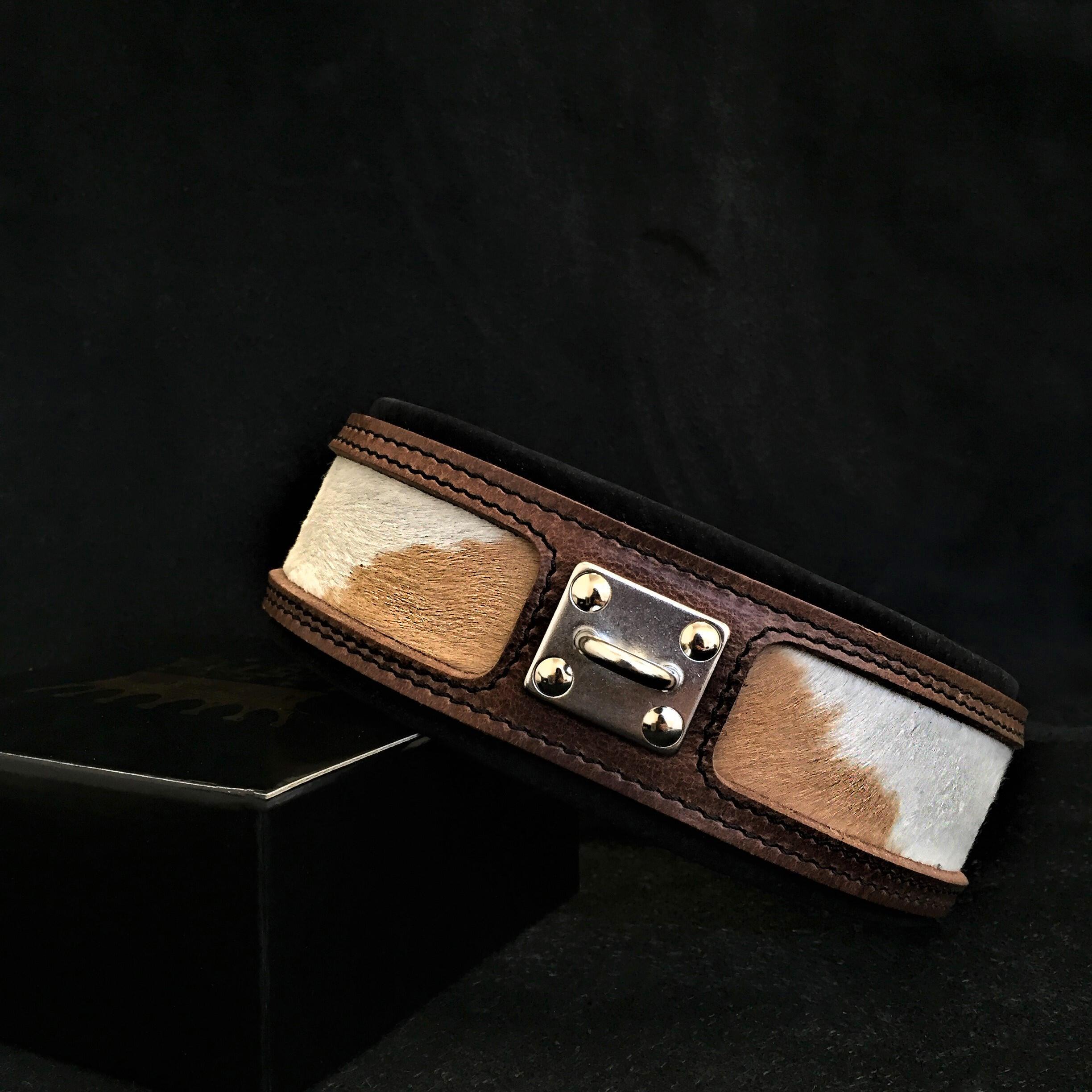 Leather Dog Collar – Buffalo Style