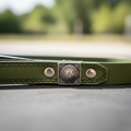 Eros Green Leash – Handle Detail