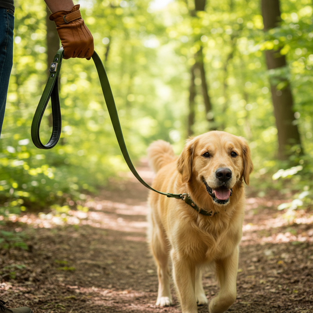 Eros Green Leash – Lifestyle