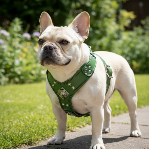 Eros Green Leather Harness Lifestyle