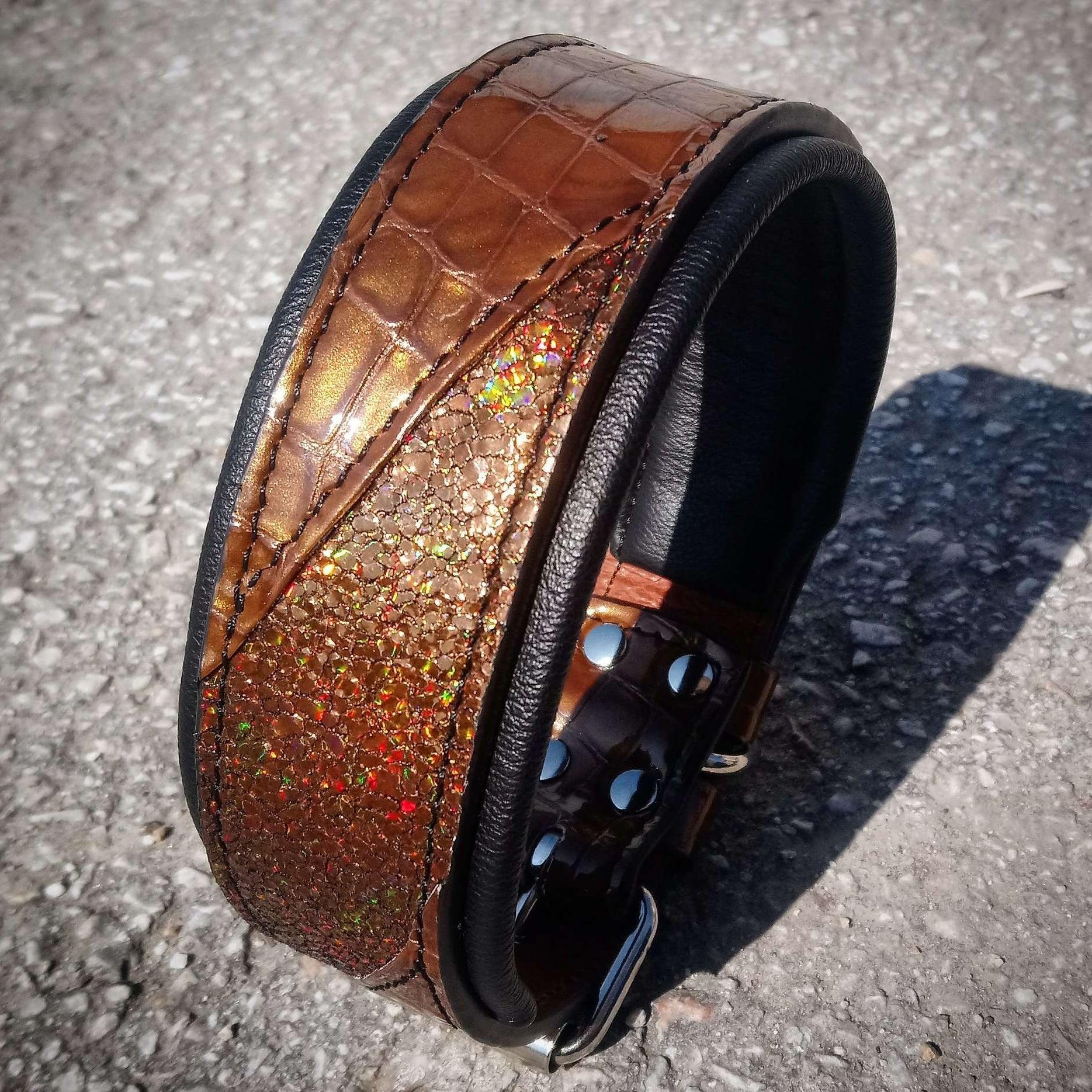 Leather Dog Collar – Korona, Brown