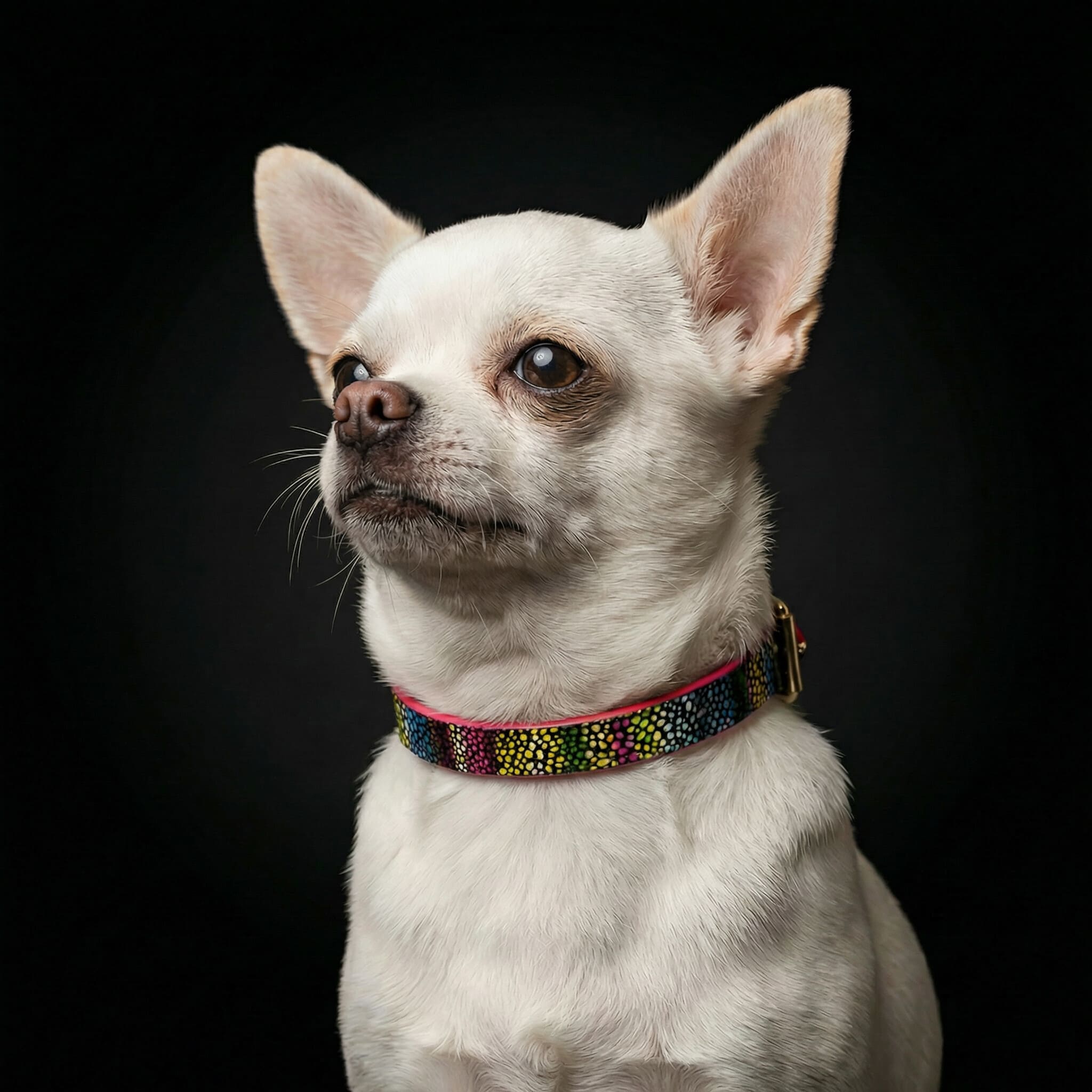 Leather Puppy Collar – Moby Style