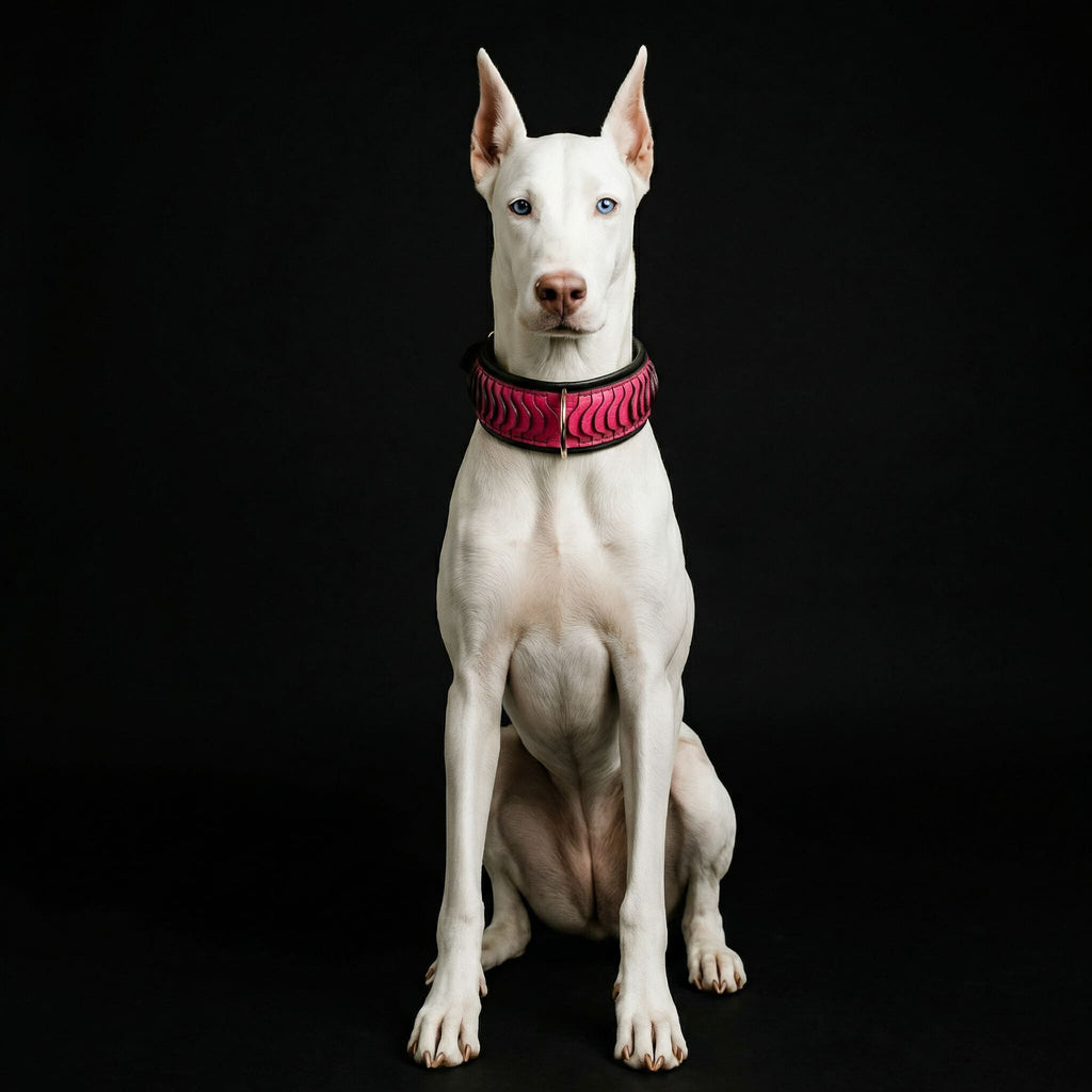 Studded Leather Dog Collar – Spine Style