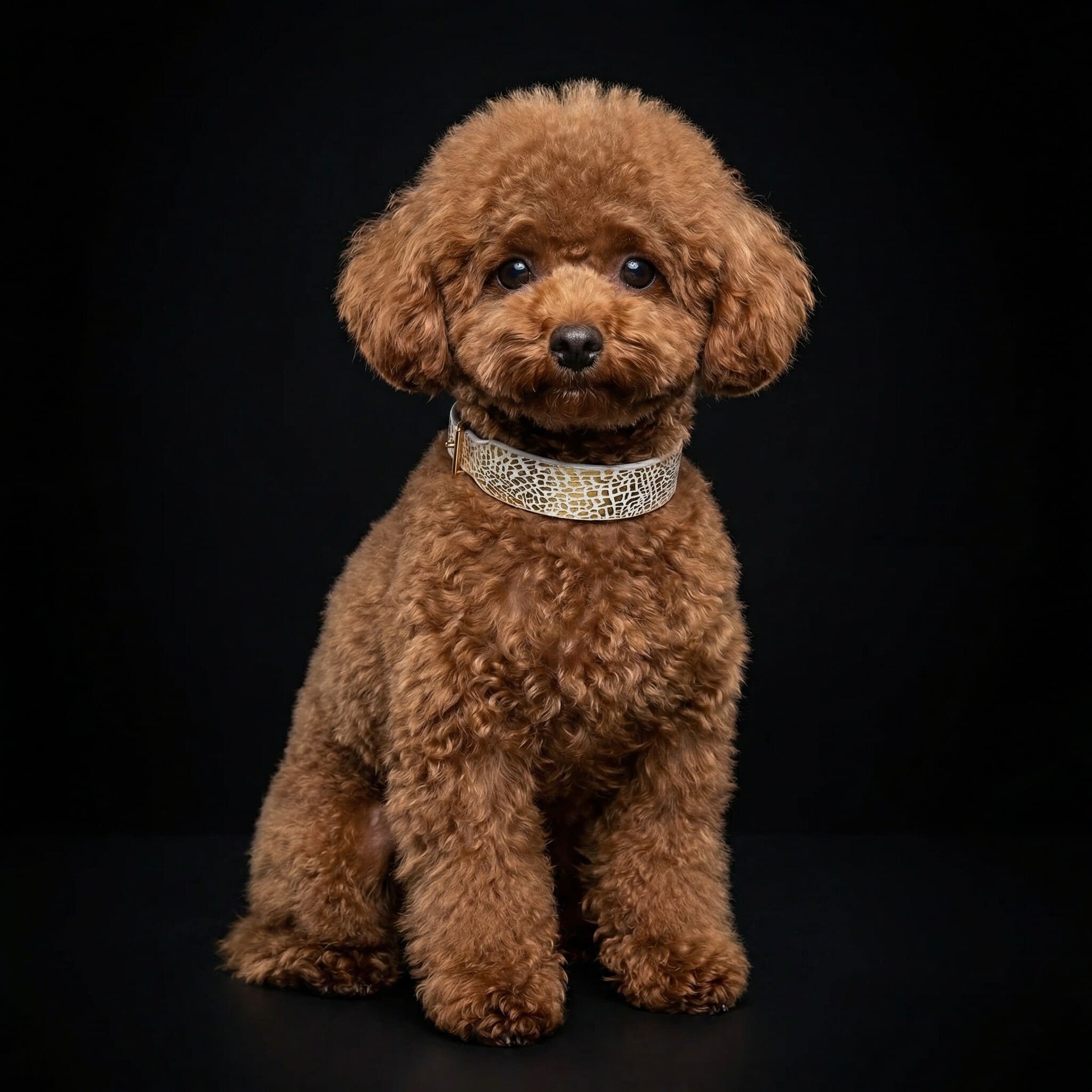 Leather Puppy Collar – Balthazar Style
