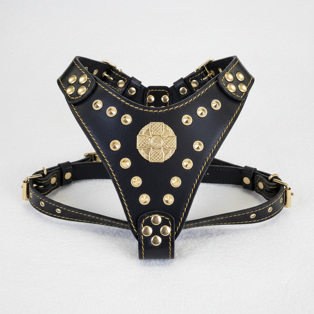 Maximus Black & Gold S/M Close-up