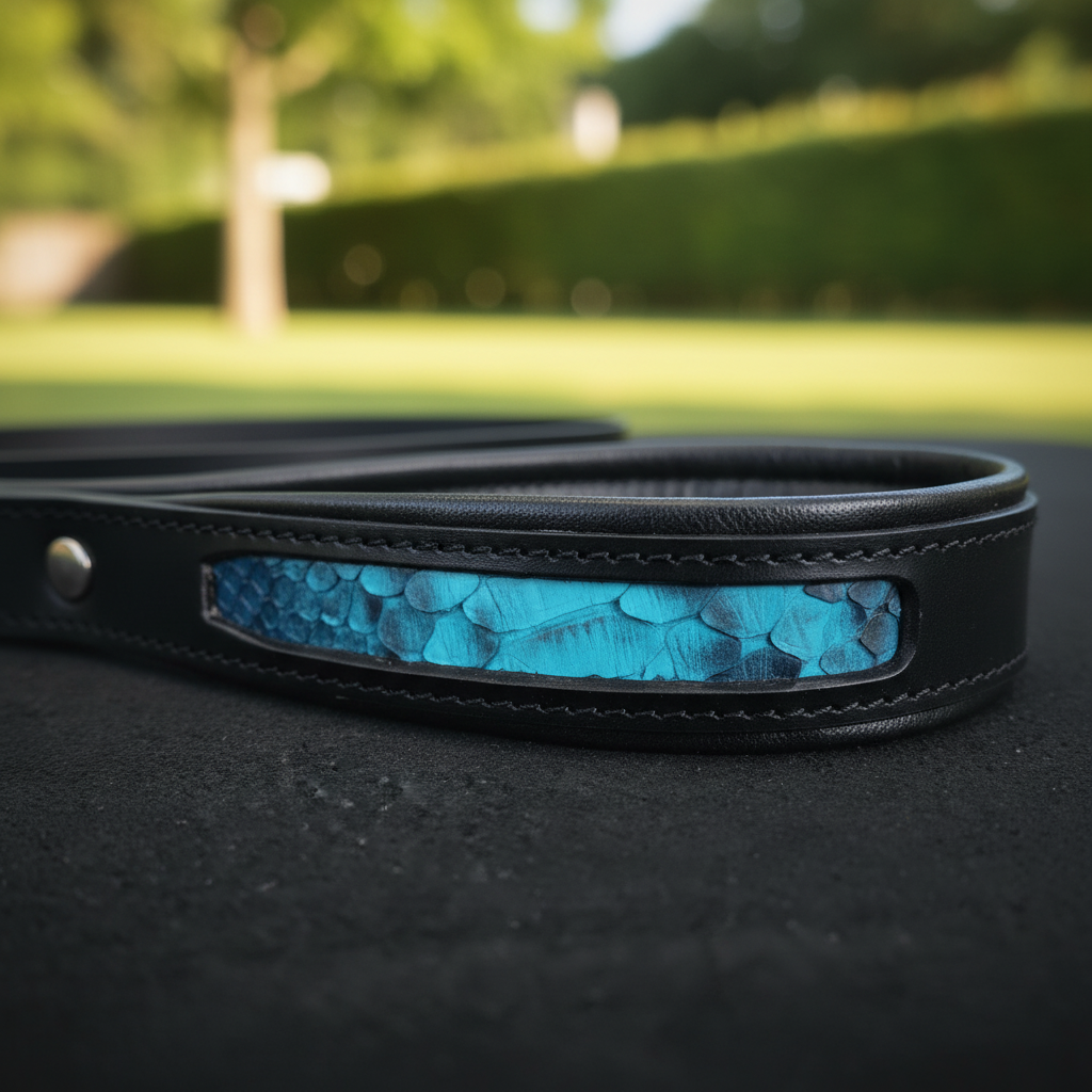 Morelia Leash – Handle Detail