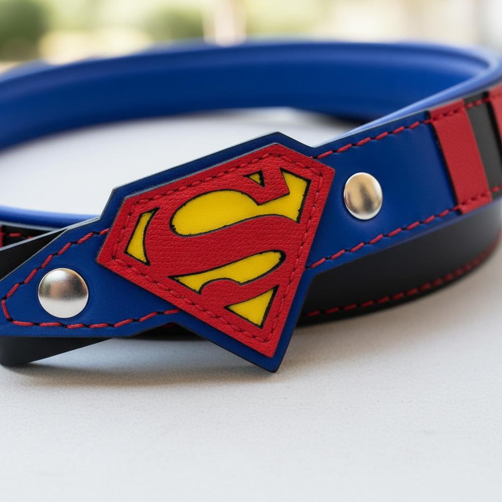 Superdog Leash Closeup – White Background